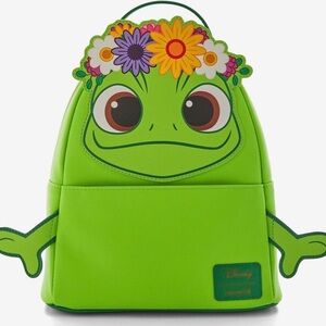 New Loungefly Disney Pascal Rapunzel Tangled Backpack